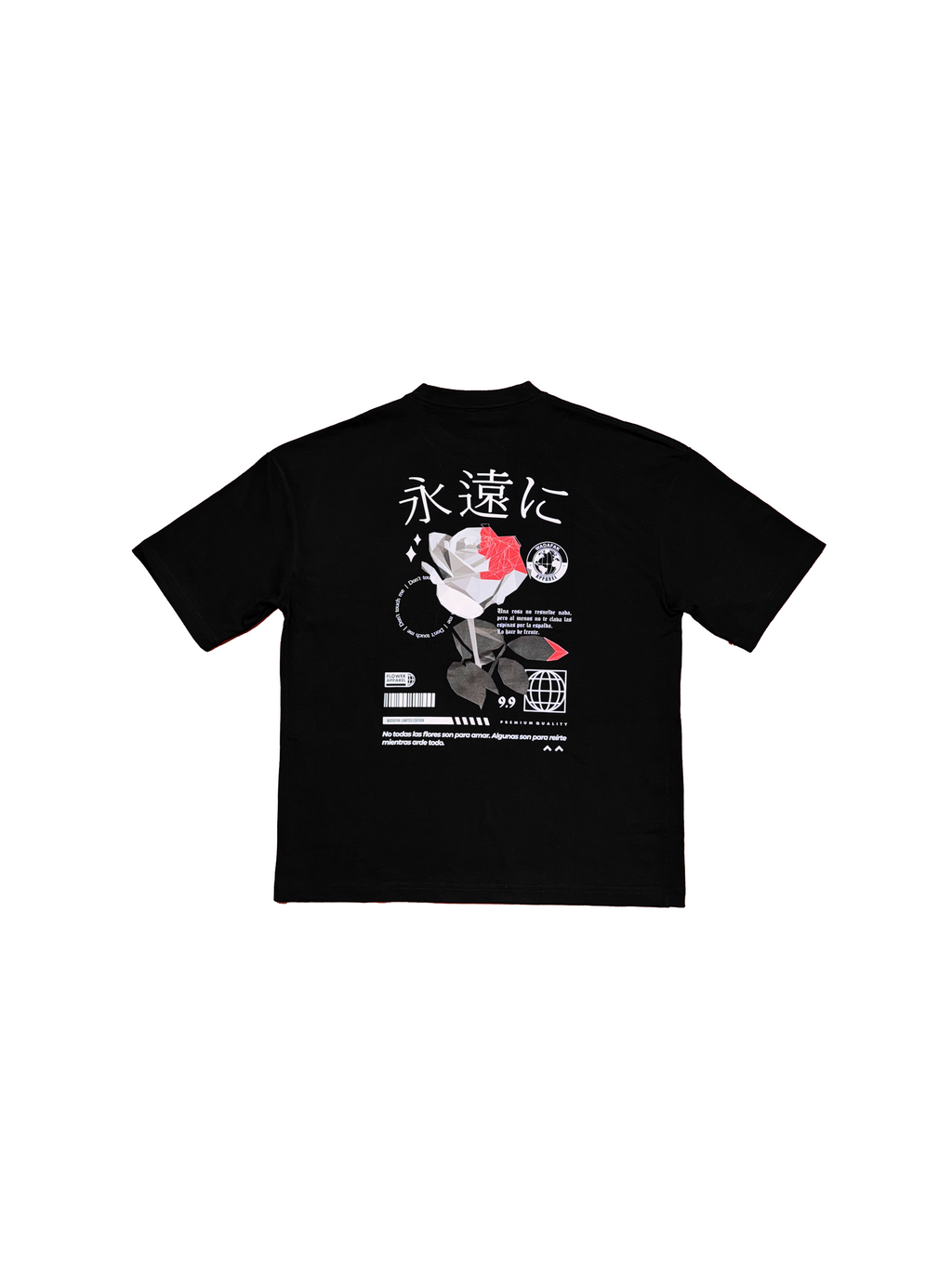PRE-VENTA | Polo Oversize Forever Rosas | Unisex